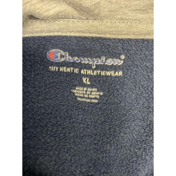 Champions Boys Navy Logo Hooded Sweatshirt Size XL - Picture 6 of 8